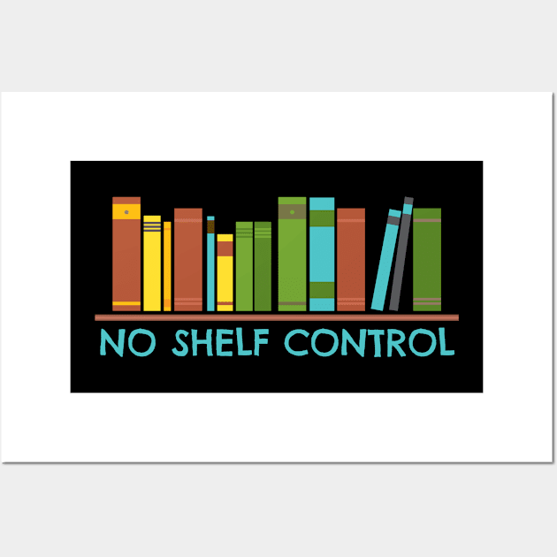 No shelf control Wall Art by Lin Watchorn 